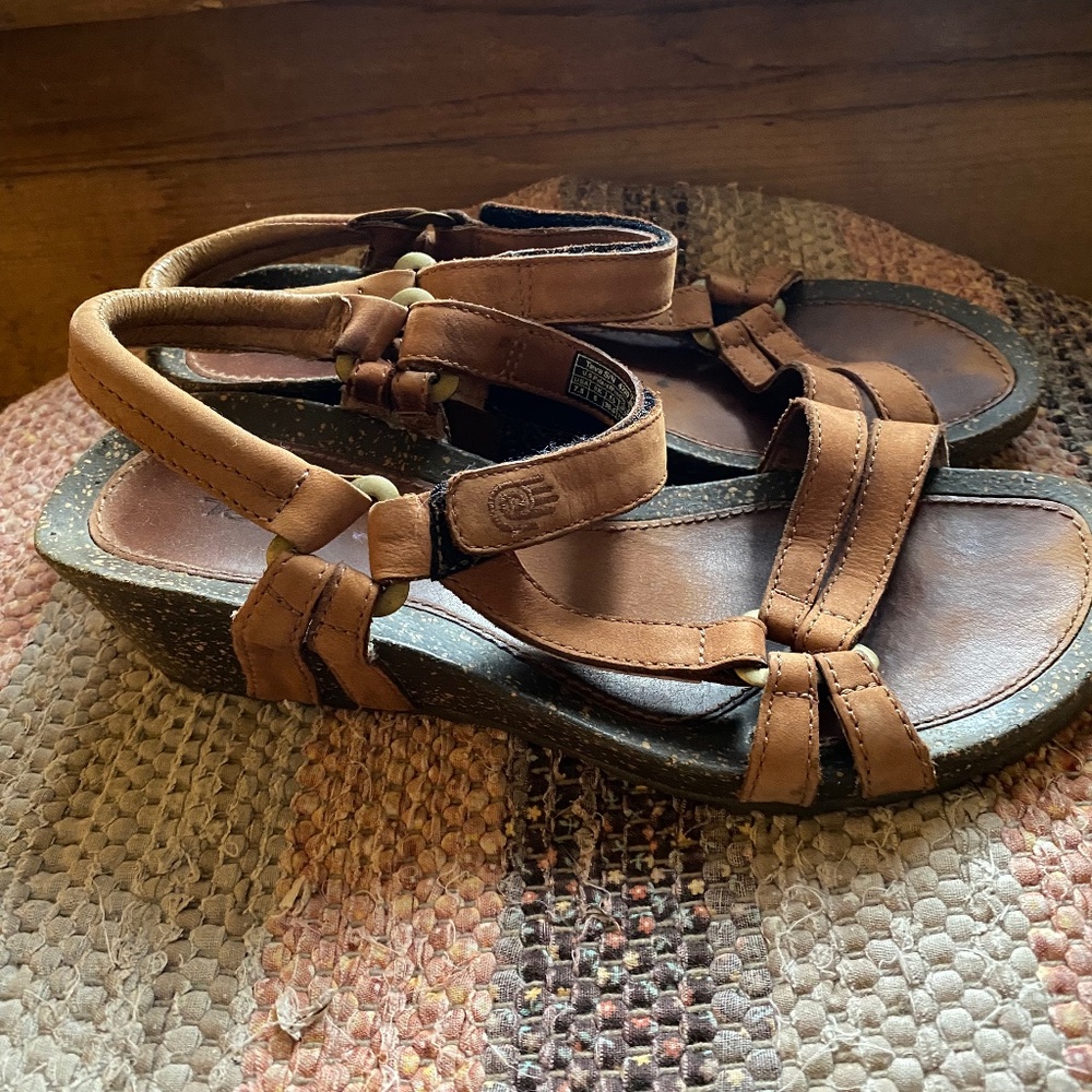Teva Ysidro Wedge Sandals 7.5